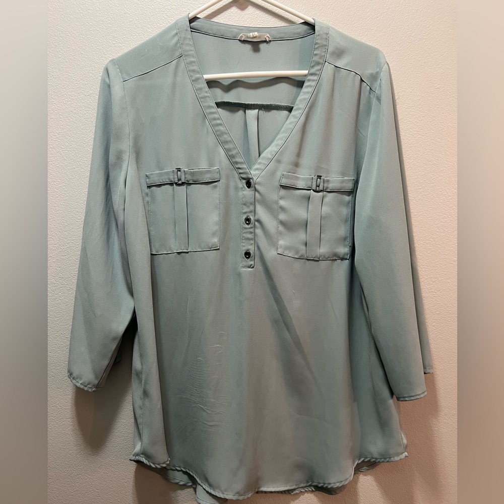 Maurices Blouse with pockets